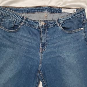 ZARA blue skinny jeans